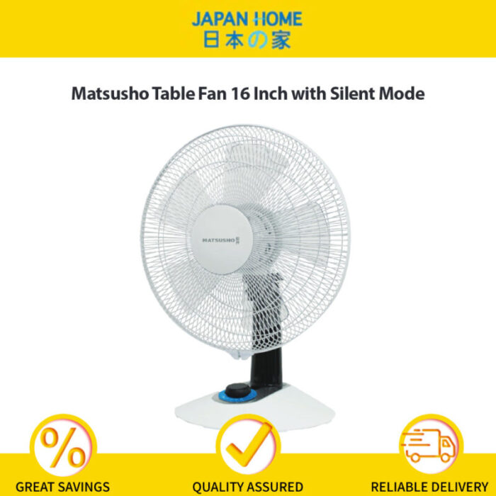 Matsusho TableFanwithSilentMode 16inch