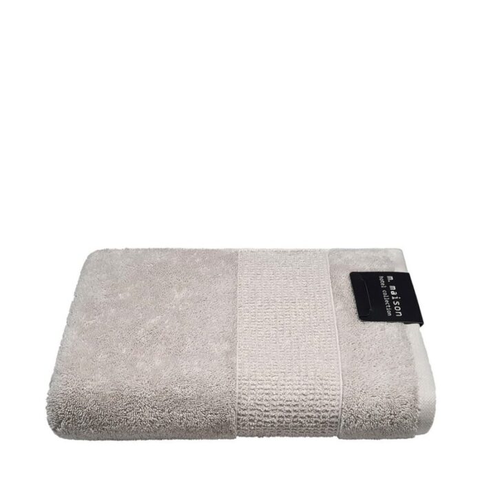 mmaison hotel collection magnificence bath towel silver 241008092816