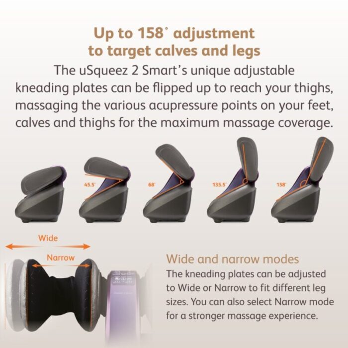 uthrone pink gaming massager chair self assembly usqueez 2 smart leg massager 240916113812 4